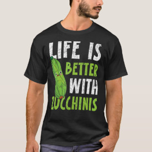 Camiseta Com Abobrino Vegan Vegetable Saudável