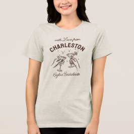 Camiseta Com Amor De [Sua Cidade] Bachelorette Personalizad