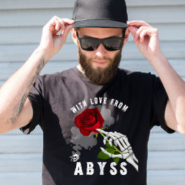 Camiseta Com Amor Do Abyss