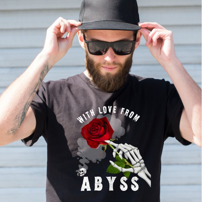 Camiseta Com Amor Do Abyss (Criador carregado)