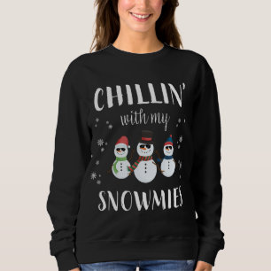 Camiseta Com As Minhas Neves Engraçadas Noite De Natal Boni