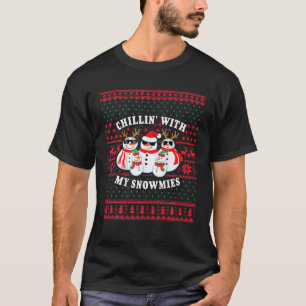 Camiseta Com As Minhas Neves Um Feliz Natal