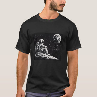 Camiseta com astronauta