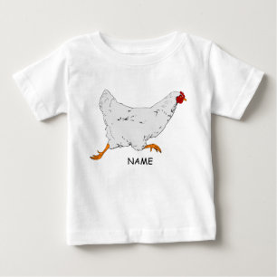 Camiseta com babado para crianças HEART AND RUNNIN