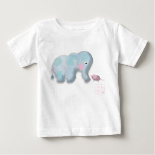Camiseta com babados para meninas bebês da babyLai