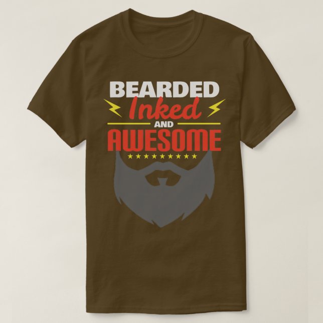 Camiseta Com barba2 (Frente do Design)