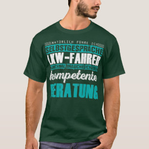 Camiseta com base no tema dos motoristas de caminhões é um