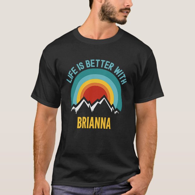 Camiseta Com Brianna Namorando Brianna (Frente)