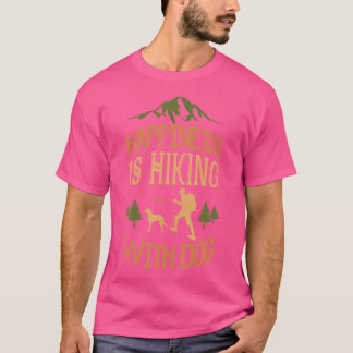 Camiseta Com Cachorro Engraçado Caminhando