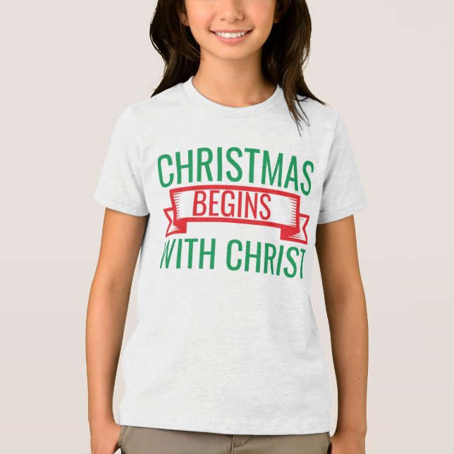 Camiseta com Capuz Christmas Begins with Christ-15 (Frente)