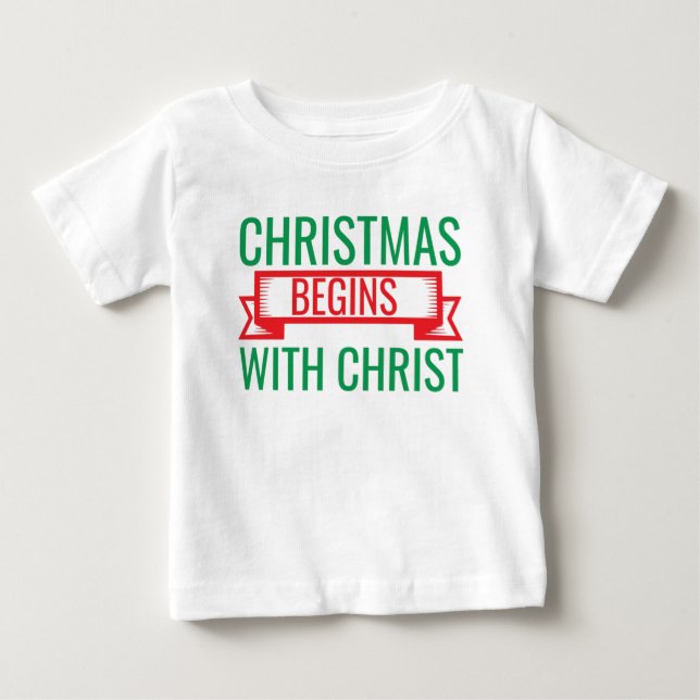 Camiseta com Capuz Christmas Begins with Christ-15 (Frente)