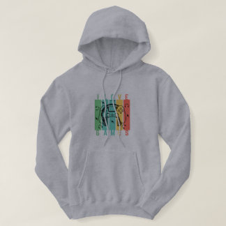Camiseta com Capuz de Jogos Retrô