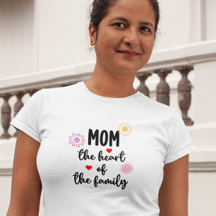 Camiseta com citação da Mamãe
