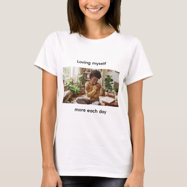 Camiseta com Citação de Autoamor (Frente)