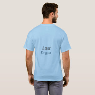 Camiseta com Citação Estética de Sonhos Perdidos