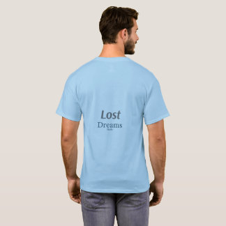 Camiseta com Citação Estética de Sonhos Perdidos