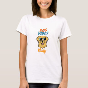 Camiseta com Citação Legal e Golden Retriever Lega