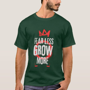 Camiseta com Citação Motivacional Fearless Grom
