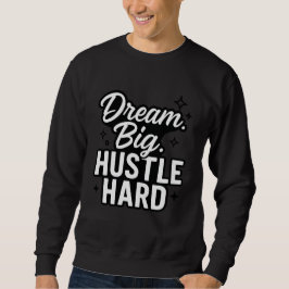 Camiseta com Citação Motivacional Sonhe Grande Tra