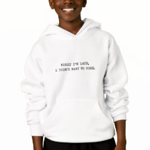 Camiseta com Citação Sarcástica para Crianças Dive
