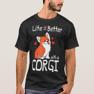 Camiseta Com Corgi