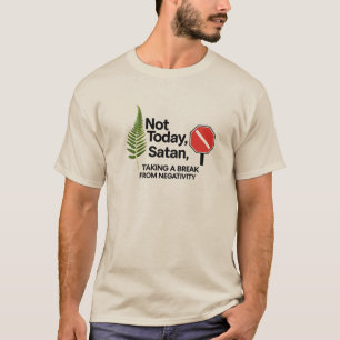 Camiseta com Declaração Anti-Negatividade