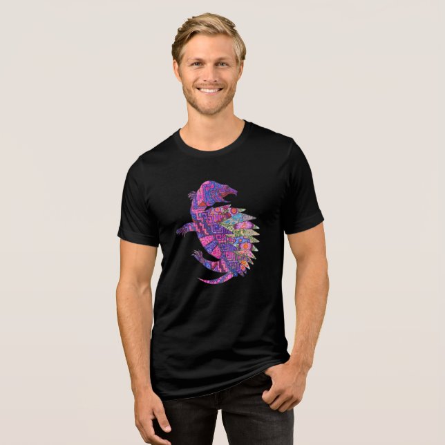 Camiseta com desenho de tartaruga (Frente Completa)