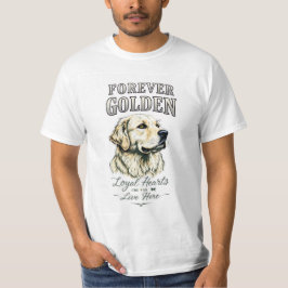Camiseta com Design de Amante de Cachorro Retrieve