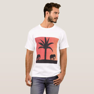 Camiseta com Design de elefante