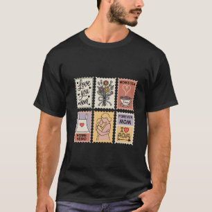 Camiseta com design de hero mama para casa