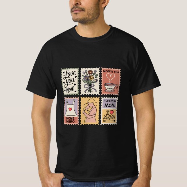 Camiseta com design de heroína da casa (Frente)