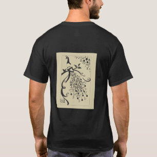 Camiseta com Design de Pavão..
