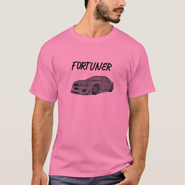 Camiseta com design Fortuner (Frente)