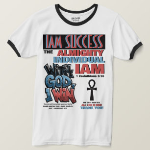 CAMISETA COM DEUS EU VENÇO