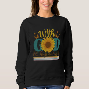 Camiseta Com Deus todas as coisas são possíveis