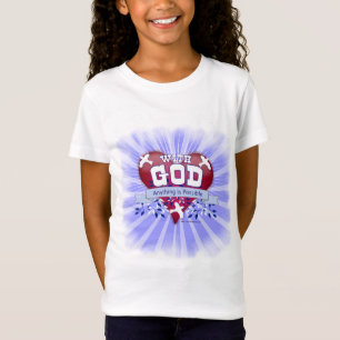 Camiseta Com Deus Tudo é Possível