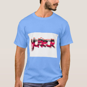 Camiseta com Estampa Assustadora de “Terror” para