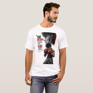 Camiseta com Estampa de Citação de Vitória no Anim