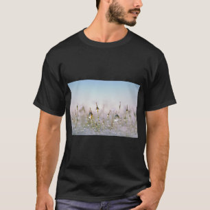 Camiseta com Estampa de Textura de Musgo Inspirada