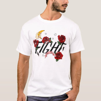Camiseta com Estampa Floral de Luta Edgy - Rosas V