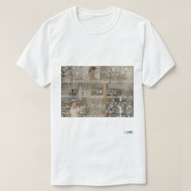 Camiseta com estampa frontal David Quem? (Frente do Design)