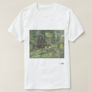 Camiseta com estampa frontal In Motion