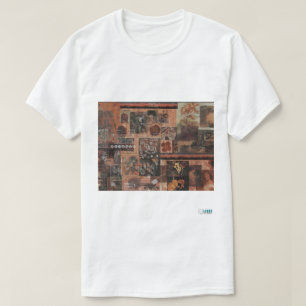 Camiseta com estampa na frente - Velho e Mais Velh