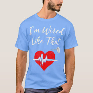 Camiseta Com Fio Como a Cirurgia ICD Cardiopateiro Gi