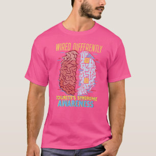 Camiseta Com fios diferentes, síndrome de Tourette
