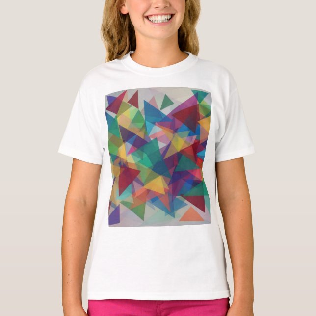 Camiseta Com Formato de Triângulo (Frente)
