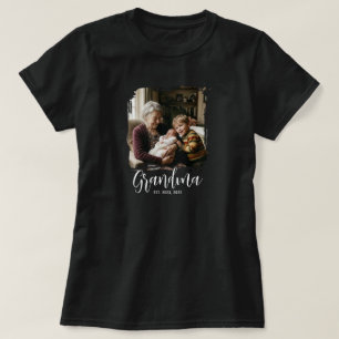 Camiseta com Foto de Roteiro Estabelecido pela Vov