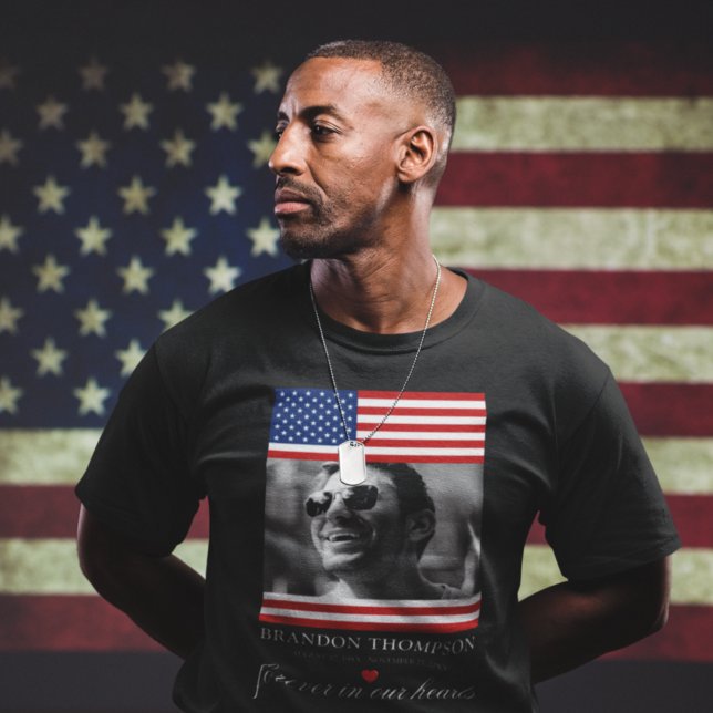 Camiseta com Foto Memorial Patriótica (Criador carregado)