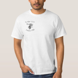 Camiseta com imagem em ambos os lados
