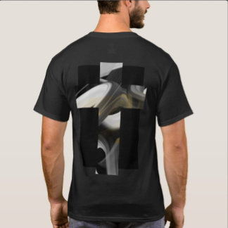 Camiseta com Impressão nas Costas Tendência Abstra